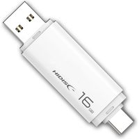 磁気研究所 USB3.2 Type-Cメモリ-Type-Aコネクタ搭載　キャップ式16GB HDUF134C16G3C 1個（直送品）