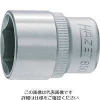 HAZET（ハゼット） HAZET SUSソケットレンチ（6角タイプ・差込角6.35mm・対辺4mm） 850X-4 1個 128-2550（直送品）