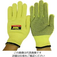 おたふく手袋 おたふく 耐切創手袋 10G スベリ止め付き S MWK-921-S 1双 207-0533（直送品）