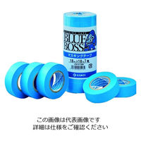 カモ井加工紙 カモ井 マスキングテープ塗装用 長さ18m ブルー
