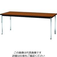 会議用テーブル（エラストマエッジ/下棚なし/角脚）