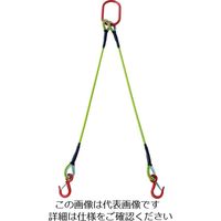 大人の上質 【お取り寄せ】TRUSCO 2本吊りWスリング フック付き 12mm ...