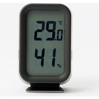 無印良品 デジタル温湿度計 ブラック/型番：MJ-DTHB1 15832385 良品計画