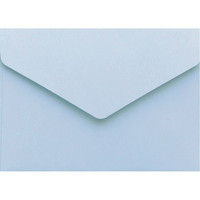ササガワ メッセージカード袋 アクア 16-941 1セット（100枚：20枚×5袋）（取寄品）