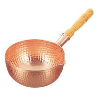 丸新銅器 銅 片手 ボーズ鍋 18cm 3027000（取寄品）