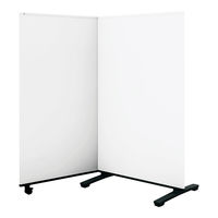 【組立設置込】コクヨ ホワイトボードスクリーン ２連 幅1685×高さ1500mm ホワイト×ブラック 1台（直送品）