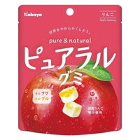 カバヤ ピュアラルグミ りんご 58g x8 5530759 1箱(8入) カバヤ食品（直送品）