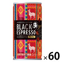【缶コーヒー】サントリー BOSS（ボス）ワールドコレクションブラック コロンビア ウィラ 185g 1セット（60缶）