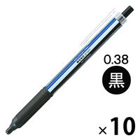 トンボ鉛筆【MONOgraphLite】油性ボールペン モノグラフライト 黒インク 0.38mm モノカラー FCE-111A 1箱（10本入：1×10本）