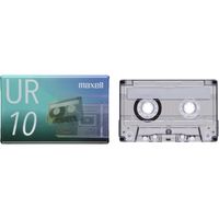 マクセル カセットテープ ノーマル10分5巻 UR-10N5P 1セット(10個入)（直送品）