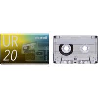 マクセル カセットテープ ノーマル20分5巻 UR-20N5P 1セット(10個入)（直送品）