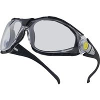 セーフラン安全用品 LYVIZレンズ採用フォーム着脱式安全メガネ DI001 1箱（直送品）