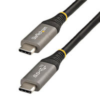 1m USB-C-USB-C ケーブル/USB-IF認証/10Gbps/100W(5A)PD/DP Altモード USB31CCV1M（直送品）