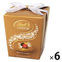 Lindt（リンツ） リンドール アソートBOX 6個入り 6個 六甲バター チョコレート 輸入菓子 ギフト バレンタイン