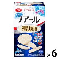 白いノアール薄焼き 北海道ミルククリーム 6個 ヤマザキビスケット ビスケット クッキー