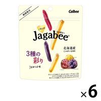 ごほうびJagabee 3種の彩りうまみしお味 36g 6袋 カルビー スナック菓子 おつまみ