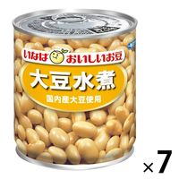 缶詰 いなば食品 大豆水煮 国産大豆使用 290g 1セット（7缶）