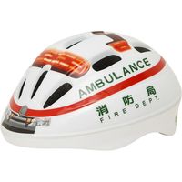 カナック企画 救急車ヘルメット 消防局（救急車） 200-94012 1個（直送品）