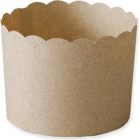 天満紙器 製菓資材 マフィンカップ M402 茶無地 004299402 1セット(100枚入×20袋 合計2000枚)（直送品）