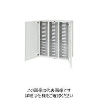 ダイシン工業 ダイシン 壁面収納庫 両開きレターケースコンビ型 下置き専用D450 ホワイト V945-11HPSDA 856-9815（直送品）