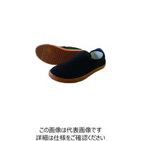 喜多 かかとが踏める作業靴 ブラック 26.0 DK230-BK-26.0 1足 216-9709（直送品）