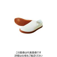 喜多 かかとが踏める作業靴 ホワイト 28.0 DK230-WH-28.0 1足 216-8125（直送品）