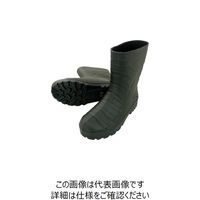 喜多 紳士EVAショート長靴 ブラック M（24.5〜25.0） KR7010-BK-M 1足 219-9671（直送品）
