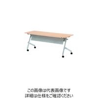 藤沢工業 TOKIO 天板跳ね上げ式テーブル ATN-P1860 1800×600 ナチュラル ATN-P1860-NA 146-8639（直送品）