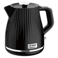 T-fal（ティファール）電気ケトル パレ ブラック 1.0L KO2528JP コーヒー 紅茶 シック おしゃれ 高級感