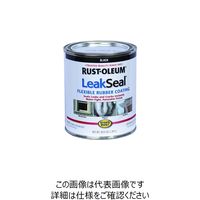 ニッペホームプロダクツ RUSTOLEUM リークシールハケ塗り 0.89L ブラック 880R022 1缶 162-0089（直送品）