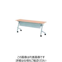藤沢工業 TOKIO 天板跳ね上げ式テーブル ATN-P1845 1800×450 ナチュラル ATN-P1845-NA 146-8650（直送品）
