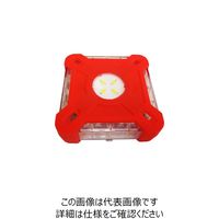 ミズケイ 耐荷重対応LED警告灯電池式（赤） 8201410 1個 226-6751（直送品）
