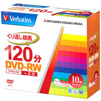 三菱ケミカルメディア 録画用 DVD-RW VHW12NP10V1B 1パック（10枚入）（わけあり品）