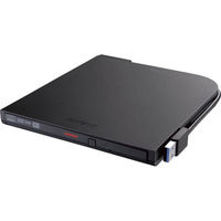 バッファロー USB3.1（Gen1）ポータブルDVDドライブ DVSM-PTS8U3-BKA（わけあり品）