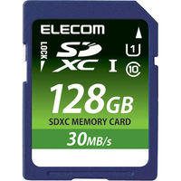 SD カード 128GB UHS-I U1 MF-FS128GU11LRA エレコム 1個（わけあり品）
