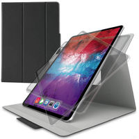 iPad Pro 12.9インチ 2020年春モデル フラップケース 360度回転 スリープ対応 黒 TB-A20PLWVSMBK エレコム 1個（わけあり品）