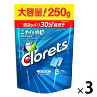 クロレッツXP クリアミント スタンドパウチ 3袋 モンデリーズ・ジャパン ガム