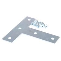 アールエスコンポーネンツ Zinc plated steel T shape flat bracket 397-5008（直送品）