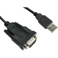 アールエスコンポーネンツ RS PRO インターフェイスアダプタ コネクタA:DB-9オス /B:USB 220-6494 1個（直送品）