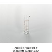 ナリカ 液量計（円筒形）（メートルグラス） 50mL S75-1022-03 1セット（4個）（直送品）