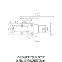 ダイキン工業 直動形リリーフ弁（リモートコントロール用 CR-G02P-2-10 1個（直送品）