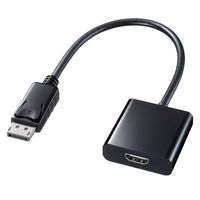 サンワサプライ DisplayPort-HDMI変換アダプタ AD-DPHD04 1個（直送品）