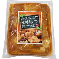 利久 ［冷凍］利久 味付け豚ホルモン（味噌） 130g×10個 1箱（130g×10袋）（直送品）