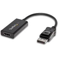 Startech.com HDMI 変換アダプタ HDR対応 4K/60Hz ディスプレイポート（オス） - HDMI（メス） 1個