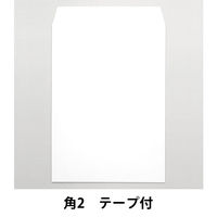 透けない封筒（ケント紙）テープ付 角2 500枚 ムトウユニパック - アスクル