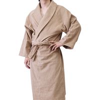 hiorie（ヒオリエ） 日本製 バスローブ ホテルスタイル Lサイズ 男女兼用