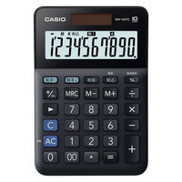カシオ計算機 W税計算 小型（ミニジャスト）ブラック MW-100TC-BK-N 1セット1セット（3個入）