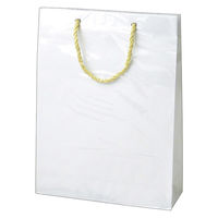 【紙袋】ビニールカバー付き手提げ紙袋／ササガワ