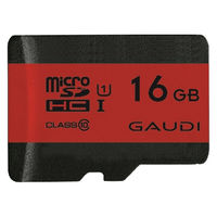 グリーンハウス GAUDI microSDHCカード UHS-I U1 クラス10 16GB CRGMSDHCU1A16G 1枚