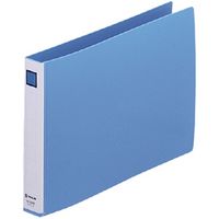 アスクル】リヒトラブ パンチレスファイル B6E 藍 F-373-9 １袋（３冊 